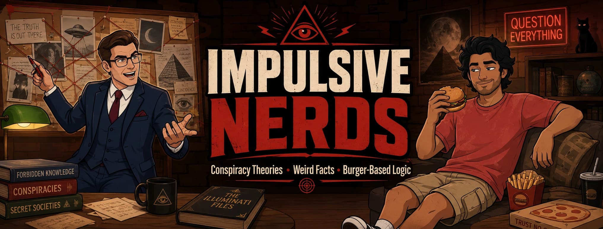 The Impulsive Nerds investigation board