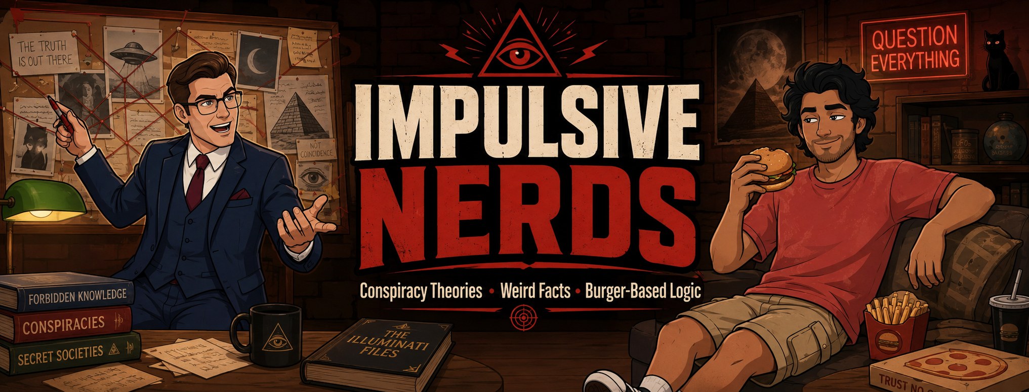 The Impulsive Nerds investigation board